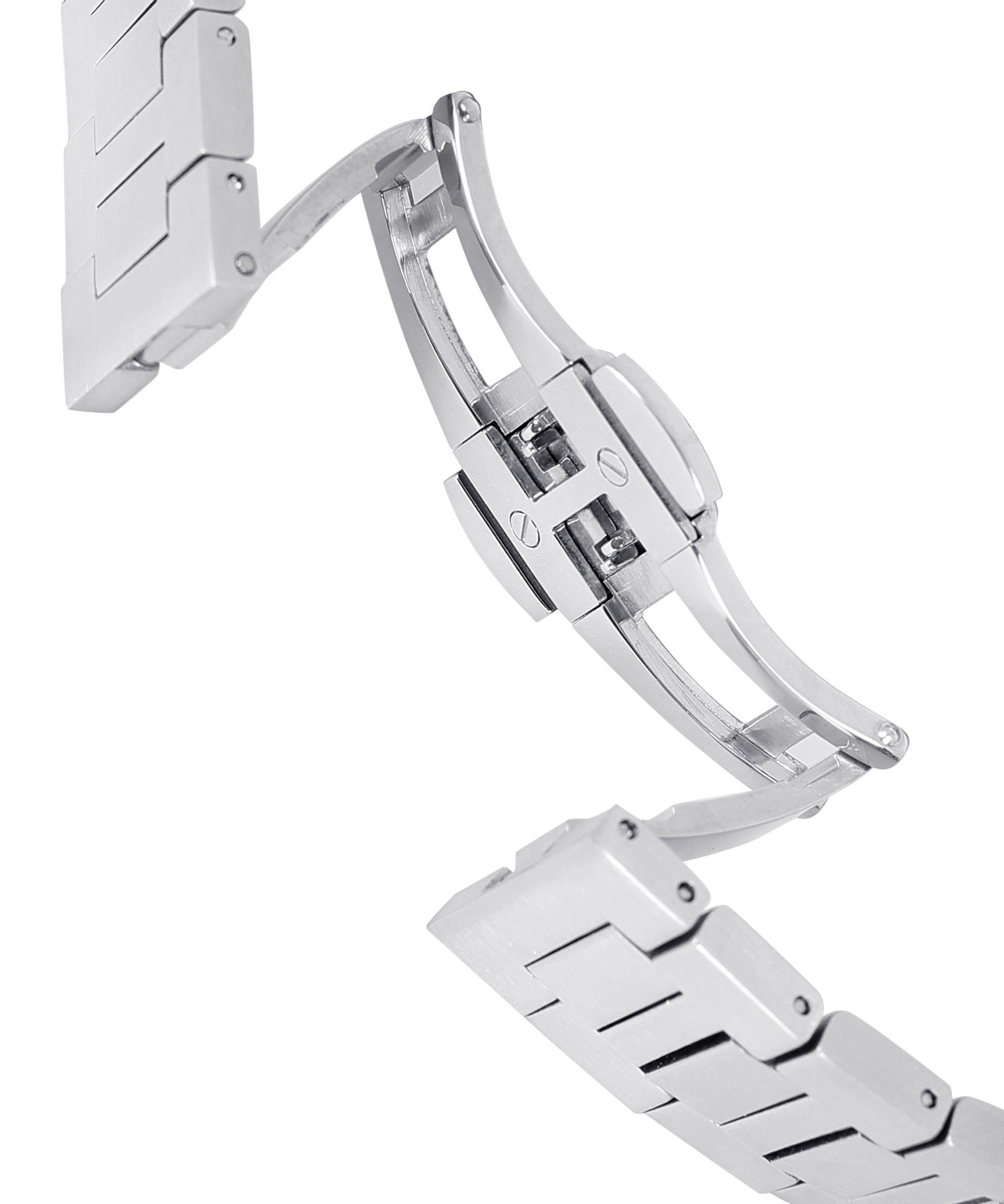 Personalized Sleek Minimalist Watch – Ocean Blue Dial, Silver Steel Strap - Image 6