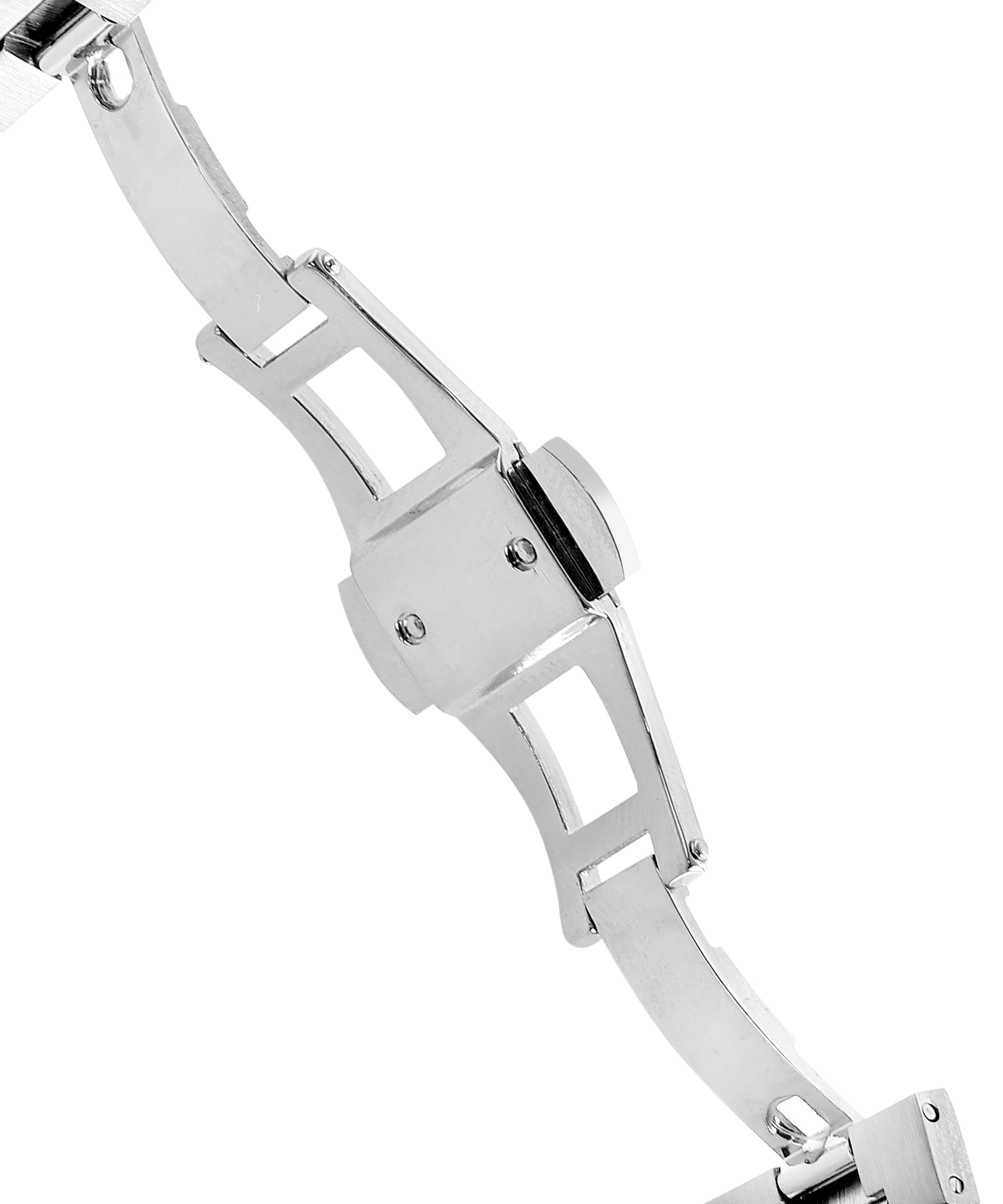 Personalized Sleek Minimalist Watch – Ocean Blue Dial, Silver Steel Strap - Image 7