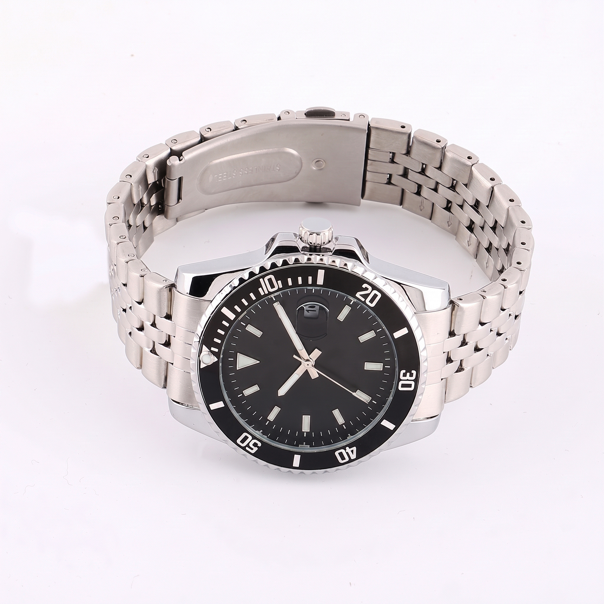 Diver – Cosmic Black Dial, Jubilee Steel Strap, Date Magnifier - Image 2